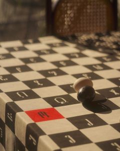 Tablecloth with Alphabet