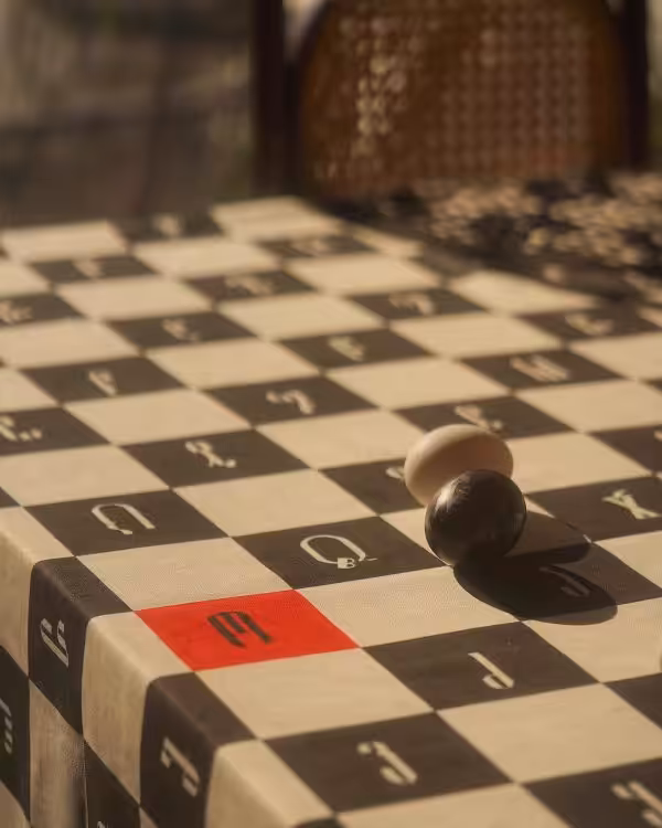 Tablecloth with Alphabet