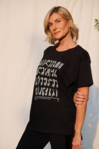 T-shirt with Alphabet