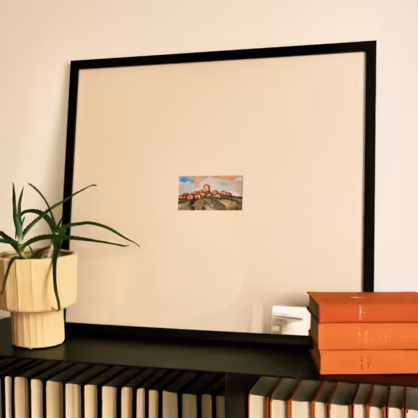 Poster "Mountain Village"